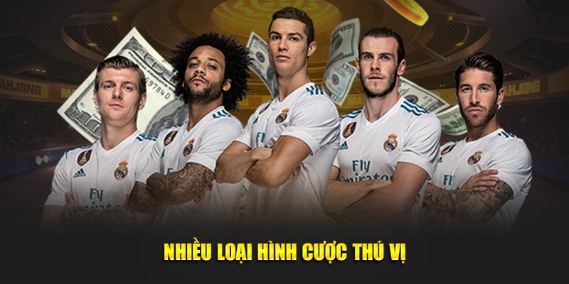 Nhiều loại hình cược hấp dẫn