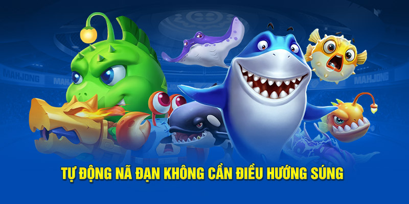 Tự động nã đạn không cần điều hướng súng
