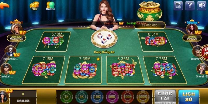 Quy trình chơi game bầu cua online Kuwin